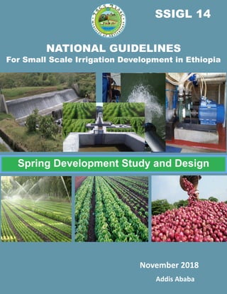 National Guidelines for Small Scale Irrigation Development in Ethiopia ...