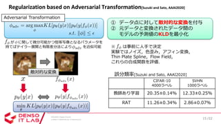 SSII2020 [OS2-03] 深層学習における半教師あり学習の最新動向