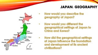 JAPAN: GEOGRAPHY

 