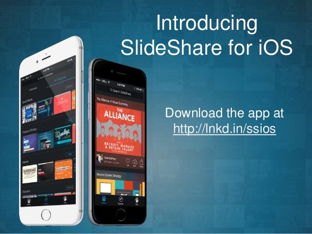 introducing slideshare for ios