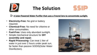 solar powered water purifier concept idea.pptx