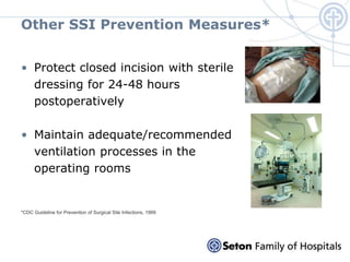 Surgical site infrction in the hospitals | PPT