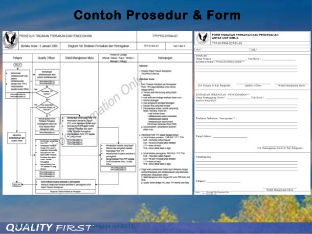 Ssitem penjaminan mutu perguruan tinggi ( bahan pelatihan 