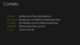 Twitter
Facebook
Linkedin
Website
Conio
 