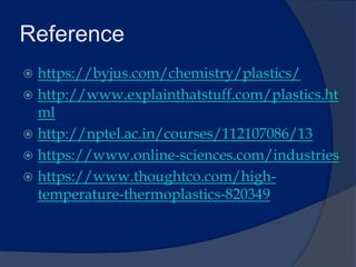 Plastic Reference Image plastic | PPTX