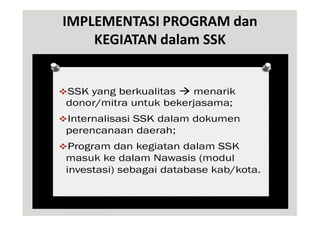 Ssk sebagai dasar pendanaan pembangunan sanitasi indonesia | PDF