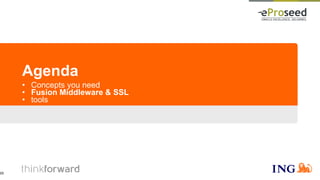 Agenda
• Concepts you need
• Fusion Middleware & SSL
• tools
23
 