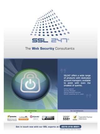 SSL247 - Corporate Brochure