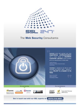 SSL247 - Reseller brochure