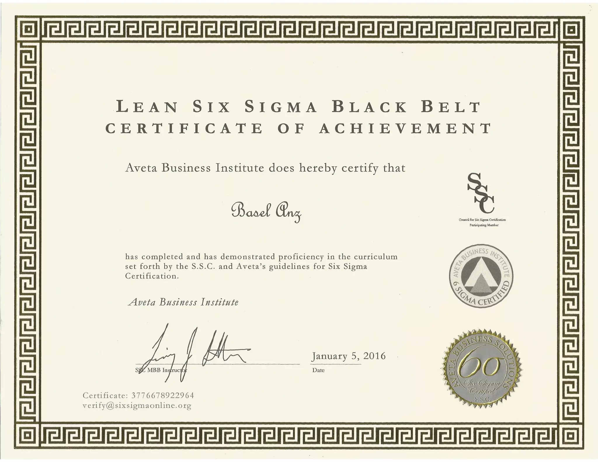 Lean Six Sigma Black Belt | PDF
