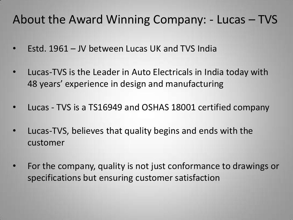 lucas tvs