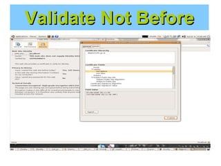 Validate Not Before

 