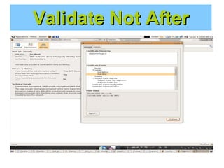Validate Not After

 
