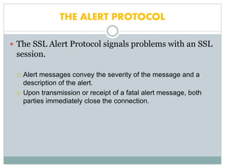 Ssl Alert Process Network and internet security | PPT