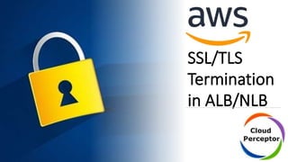 SSL/TLS
Termination
in ALB/NLB
 
