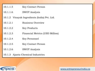 Market Research Report on-India Natural Food Colour Market - Industry Size, Share, Trends, Analysis and Forecasts upto 2027.