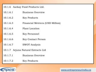 Market Research Report on-India Natural Food Colour Market - Industry Size, Share, Trends, Analysis and Forecasts upto 2027.