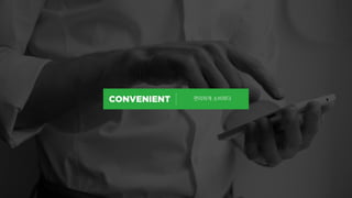 편리하게 소비하다
 