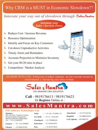 Sales Mantra CRM