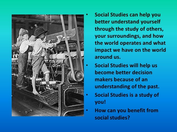 Social Studies Week 1 Grades 612