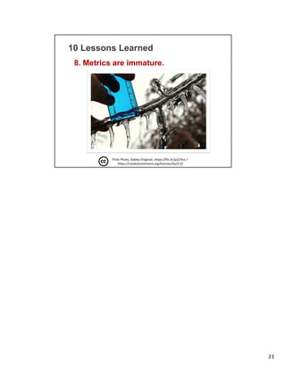 Lessons Learned Launching an Award-Winning Digital Badging Program  Slide 23