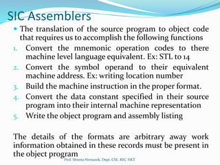 System Software module 1 | PPTX