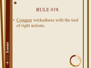 Ssm Romans Week_11 Slides 110809