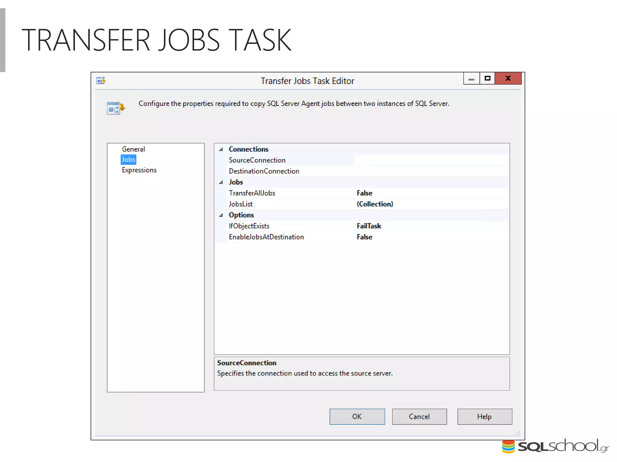 TRANSFER JOBS TASK
 