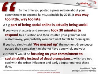 engageCorporate CommunicationsManagement, EmployeesOther stakeholdersAdapted from presentation by Derek  Brown, CEO Pronto Marketing, September 17, 2009