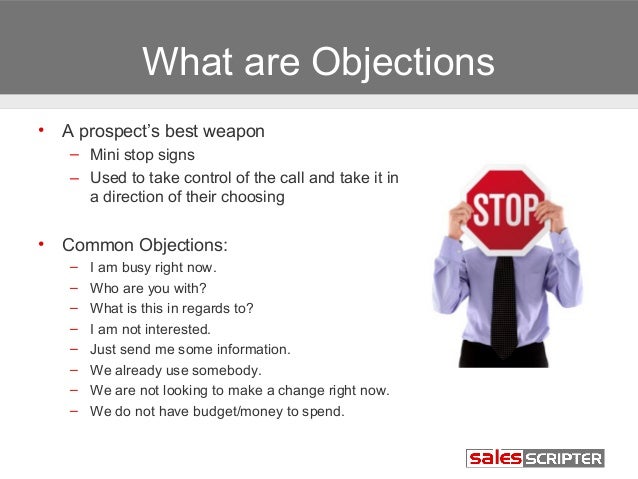 Sales Prospecting 101 - Module 5: Objections