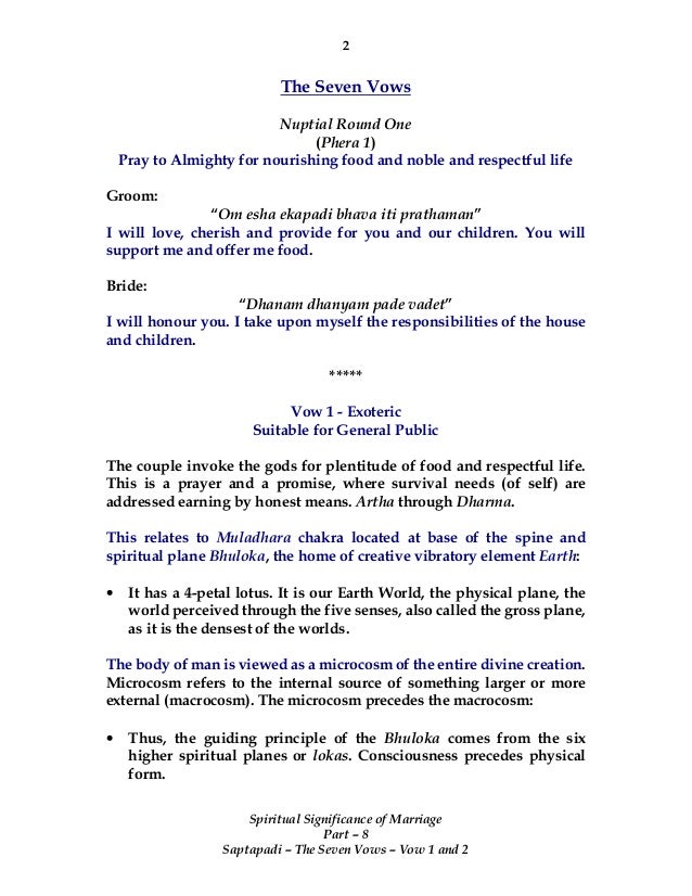 Ss Of Marriage Part 8 Hindu Marriage Nuptial Rounds 1 And 2