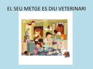 EL SEU METGE ES DIU VETERINARI