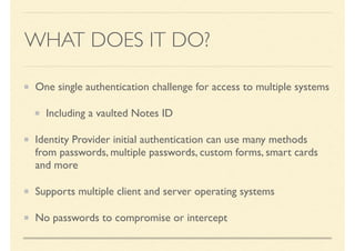 A Technical Guide To Deploying Single Sign On | PDF