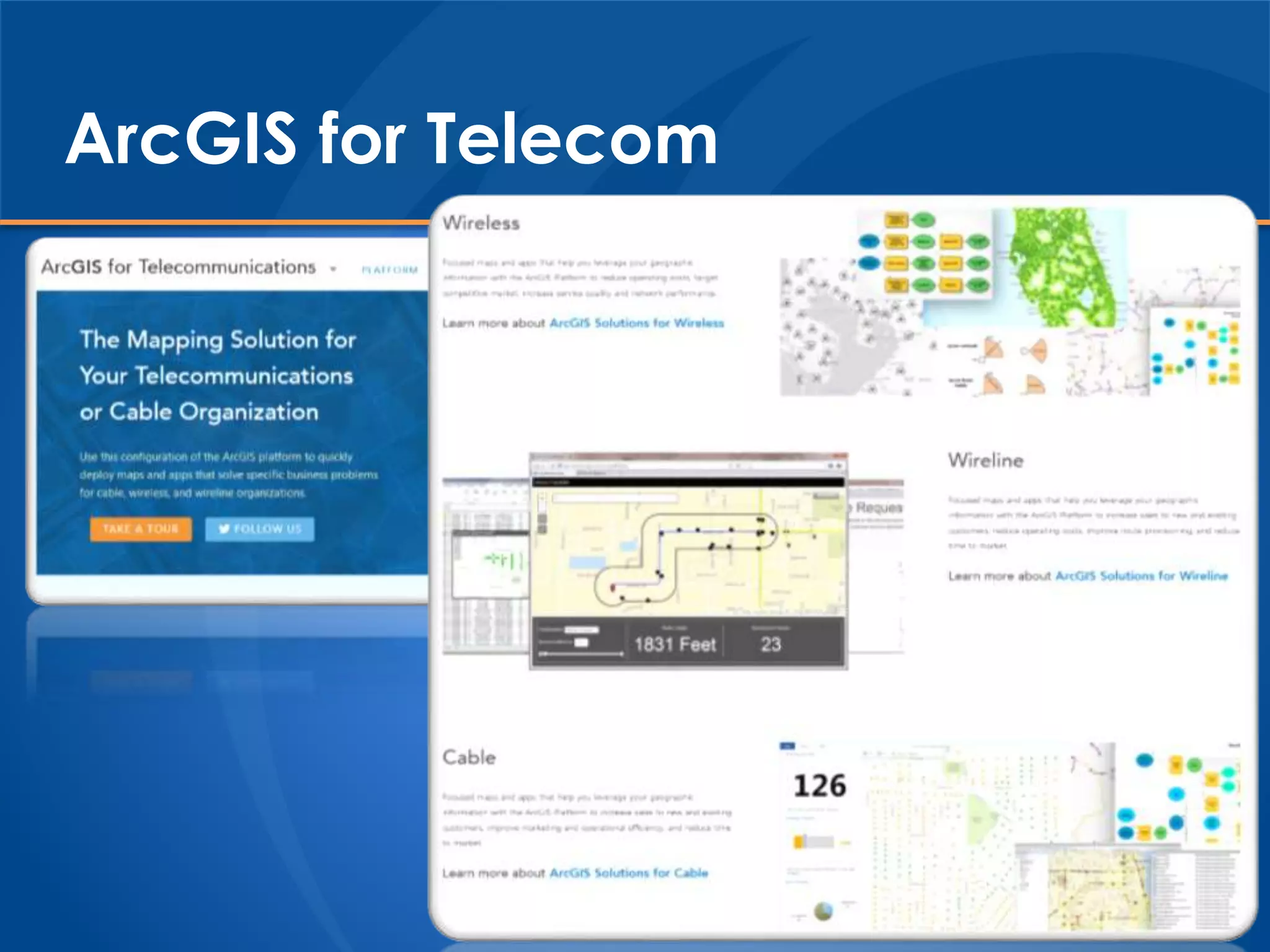 ArcGIS for Telecom
 