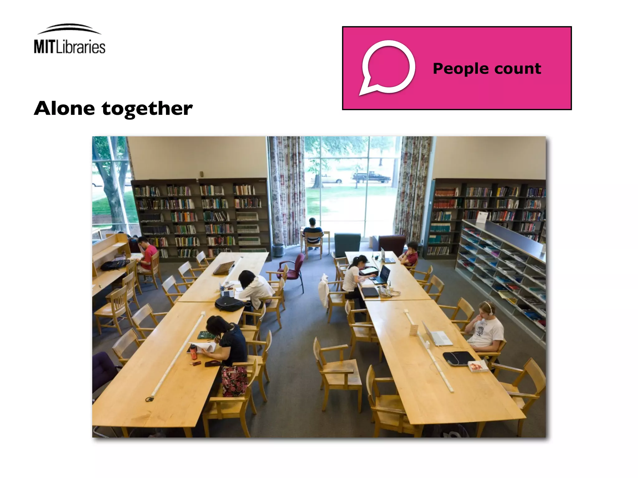 People count

Alone together
 