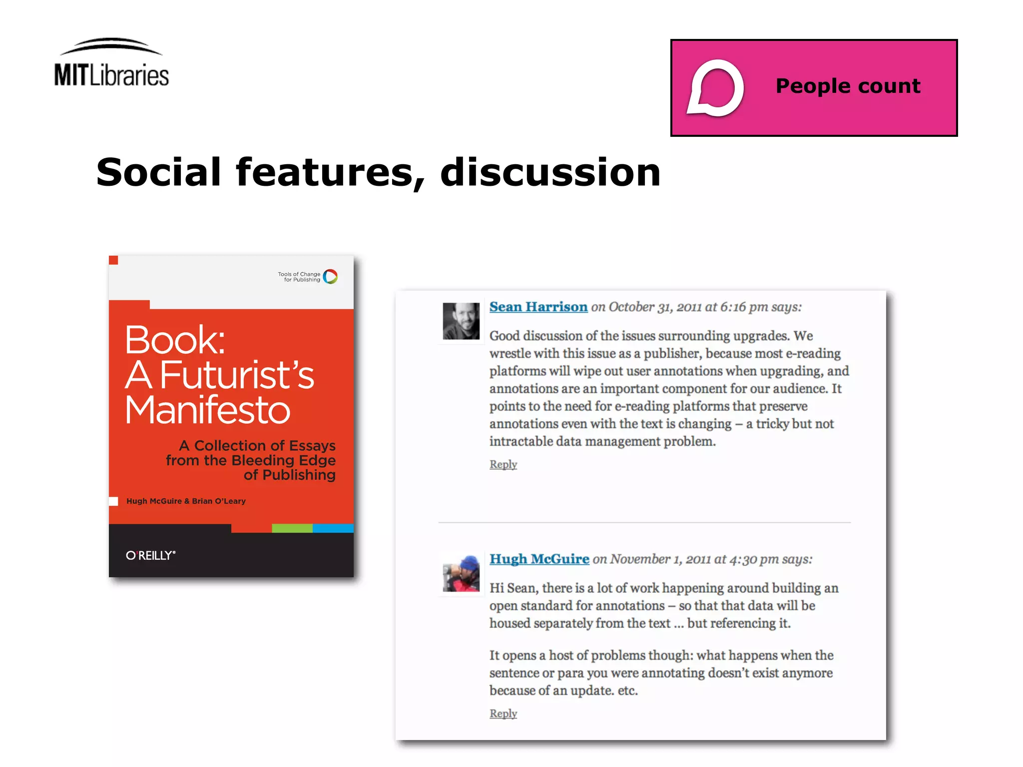 People count



Social features, discussion
 