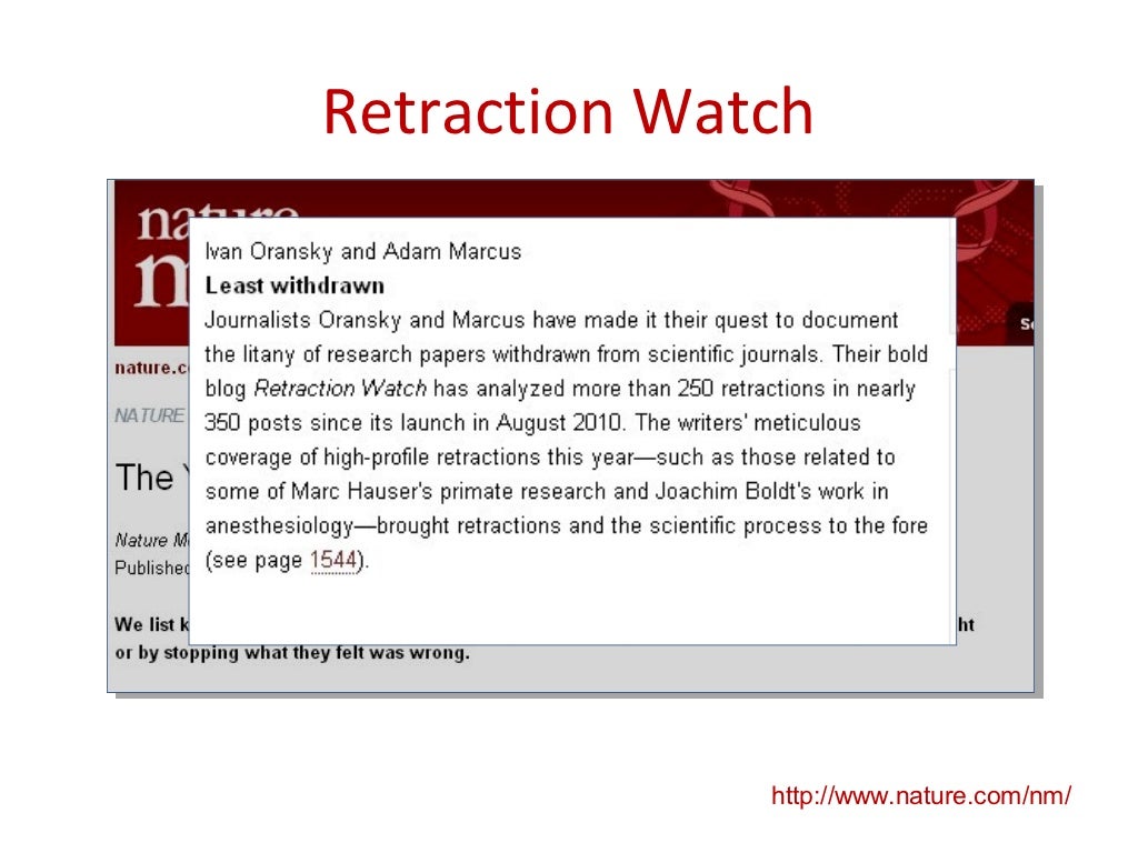 Retraction Watch