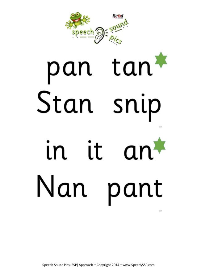 SSP Approach - Assessing Reading Comprehension - BURT Reading Test