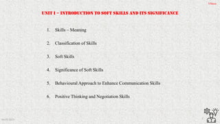 Soft Skill and Personality Development PDF | PDF