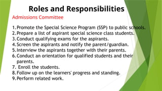 Special Science Program GUIDELINES.pptx