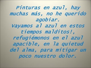 Ss   pintura azul pl