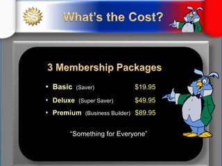 Requires no “New money” to join?