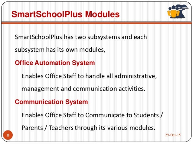 Smart School Plus A School Management Erp To Automate And Computeri