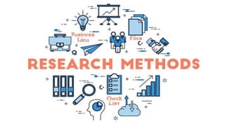 BUSINESS
RESEARCH METHOD
 