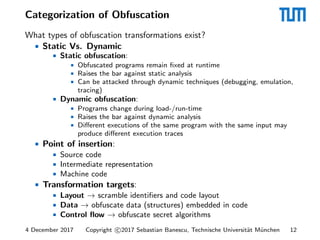 Breaking Obfuscated Programs with Symbolic Execution | PDF