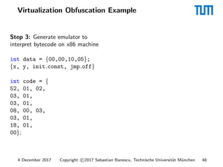 Breaking Obfuscated Programs with Symbolic Execution | PDF