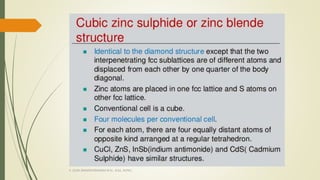 CRYSTAL STRUCTURE AND ITS TYPES-SOLID STATE PHYSICS | PPTX