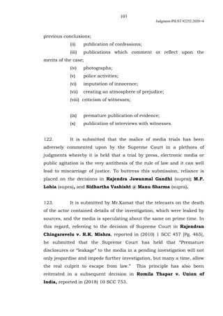 103
Judgment-PILST.92252.2020+4
previous conclusions;
(ii) publication of confessions;
(iii) publications which comment or...