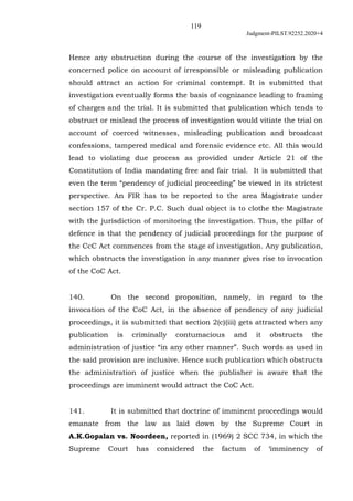 119
Judgment-PILST.92252.2020+4
Hence any obstruction during the course of the investigation by the
concerned police on ac...