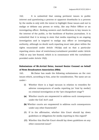 134
Judgment-PILST.92252.2020+4
162. It is submitted that raising pertinent issues in public
interest and questioning a pr...
